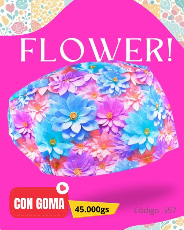 FLOWER CON GOMA 