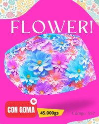 FLOWER CON GOMA 