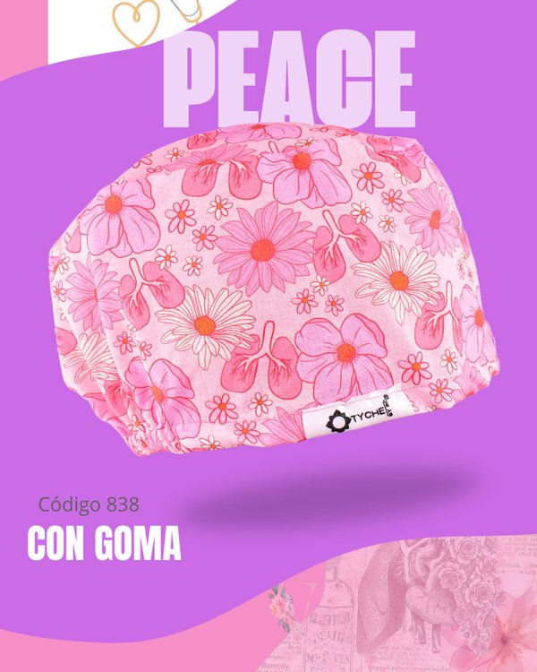 GORRITE PEACE PULMONCITOS CON GOMA