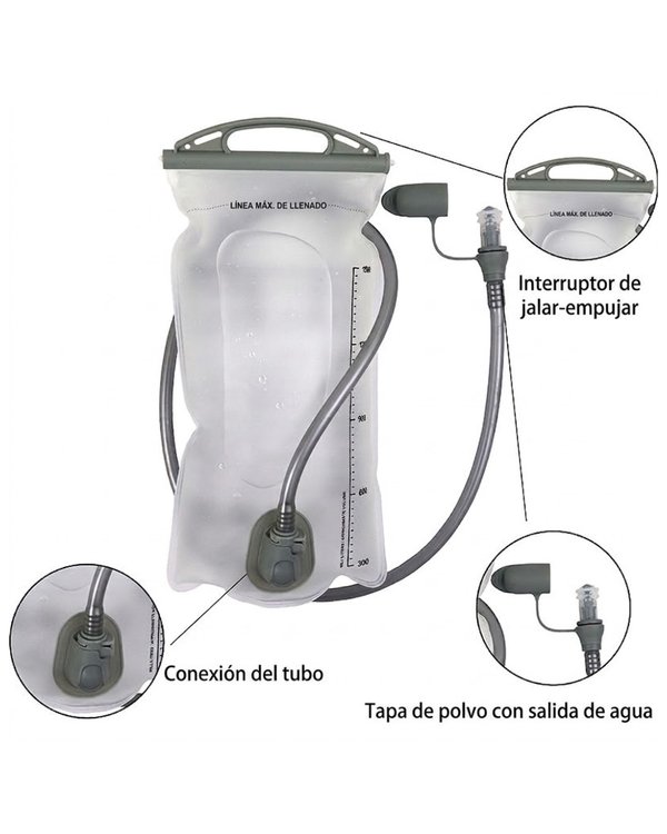 VEJIGA DE 2L PARA CHALECO DE HIDRATACION