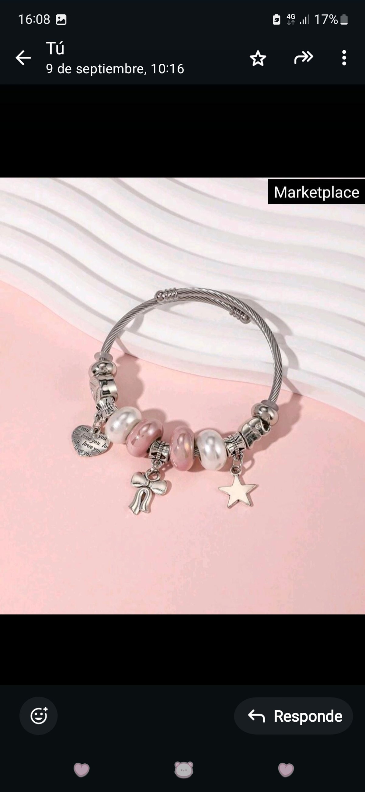 Pulsera de Acero inox 