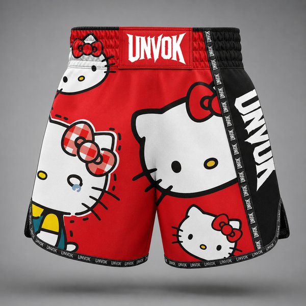 Hello Kitty Kickboxin shorts