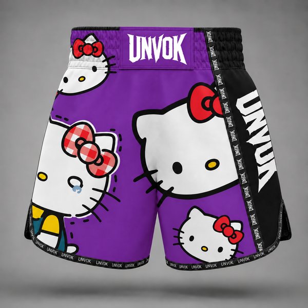 Hello Kitty Kickboxin shorts