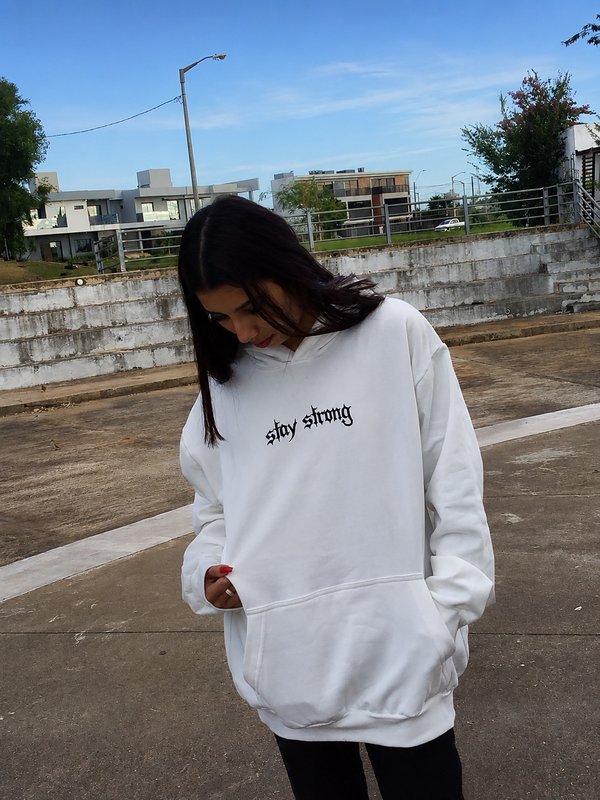 Hoodie overzise