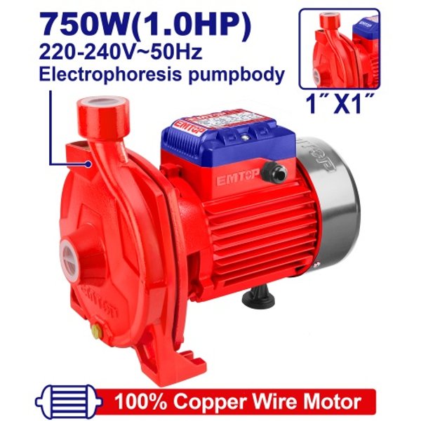 Bomba Centrifuga 1x1" 750W (C) 1HP 1101/m