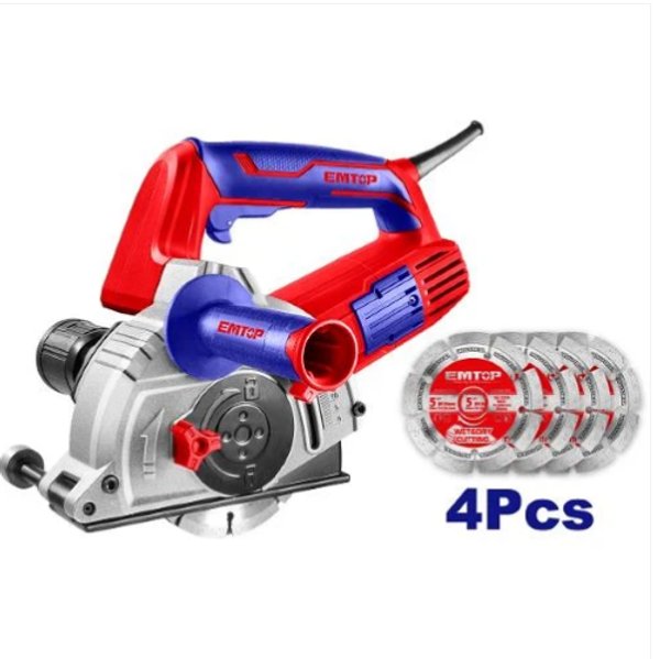 Acanaladora 1500W (125x22.2mm) + Acc. Emtop
