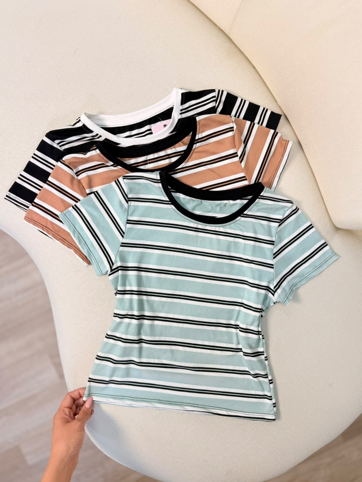 REMERA A RAYAS  - 4