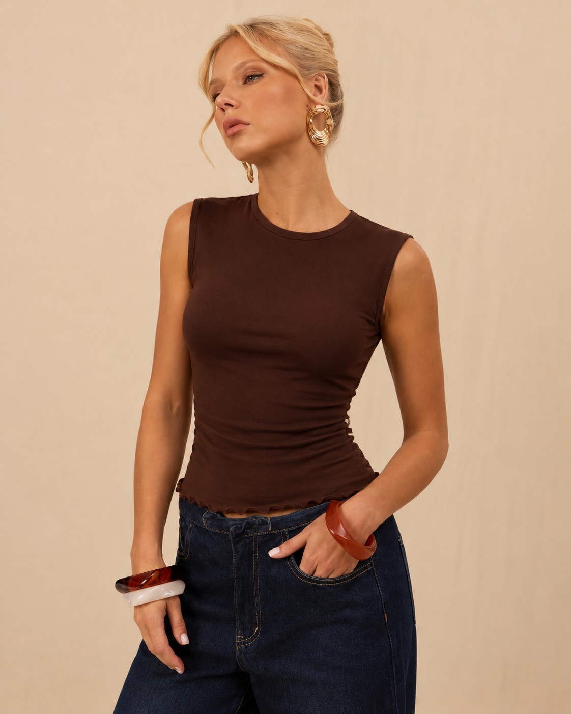 PROMO CROP 2x60MIL/1x40MIL MUSCULOSA FESTON #07001819 - 5