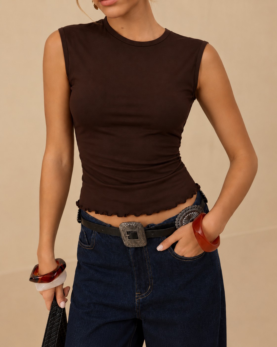 PROMO CROP 2x60MIL/1x40MIL MUSCULOSA FESTON #07001819 - 6