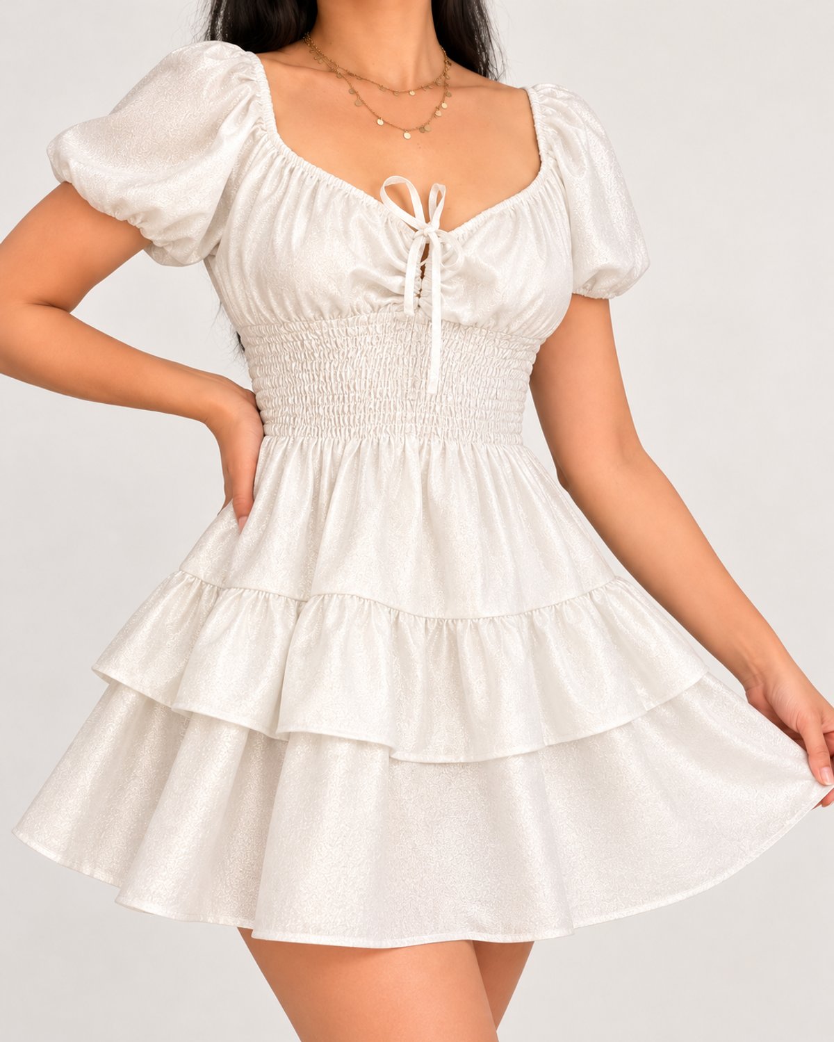 VESTIDO PETUNIA LISO  - 4
