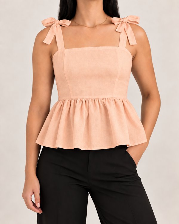 BLUSA CON TIRAS
