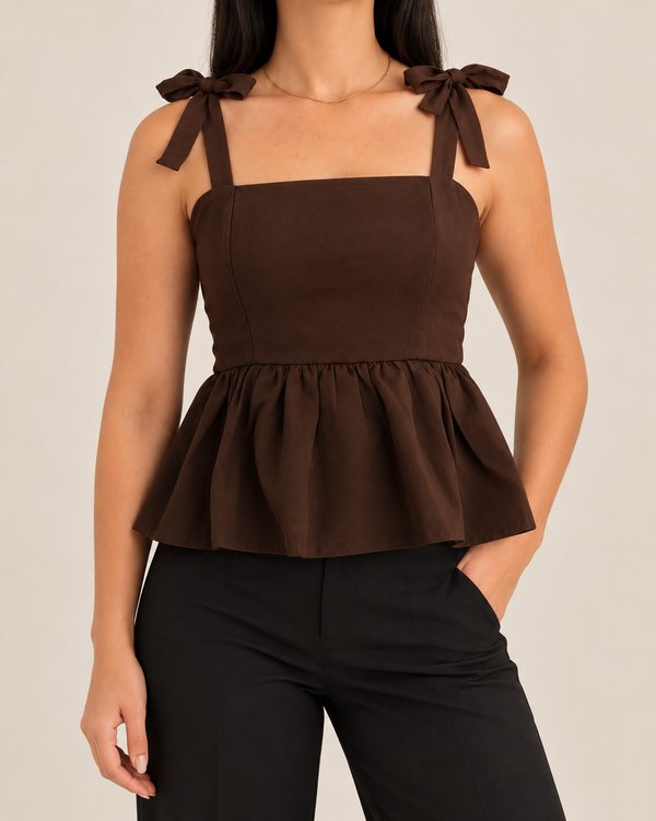 BLUSA CON TIRAS