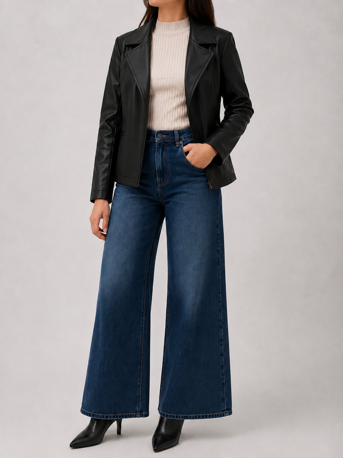 Chaqueta Classic cuerina #04002857 - 2
