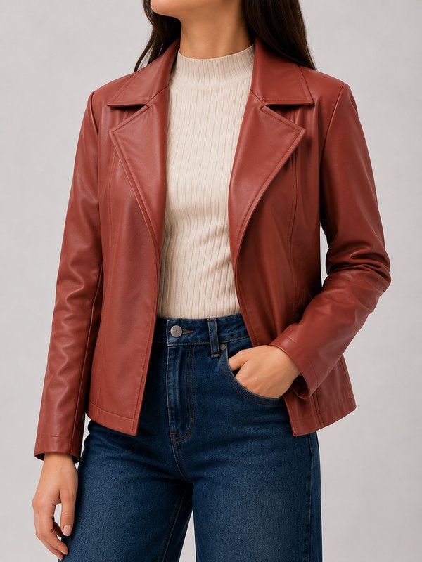 Chaqueta Classic cuerina #04002857