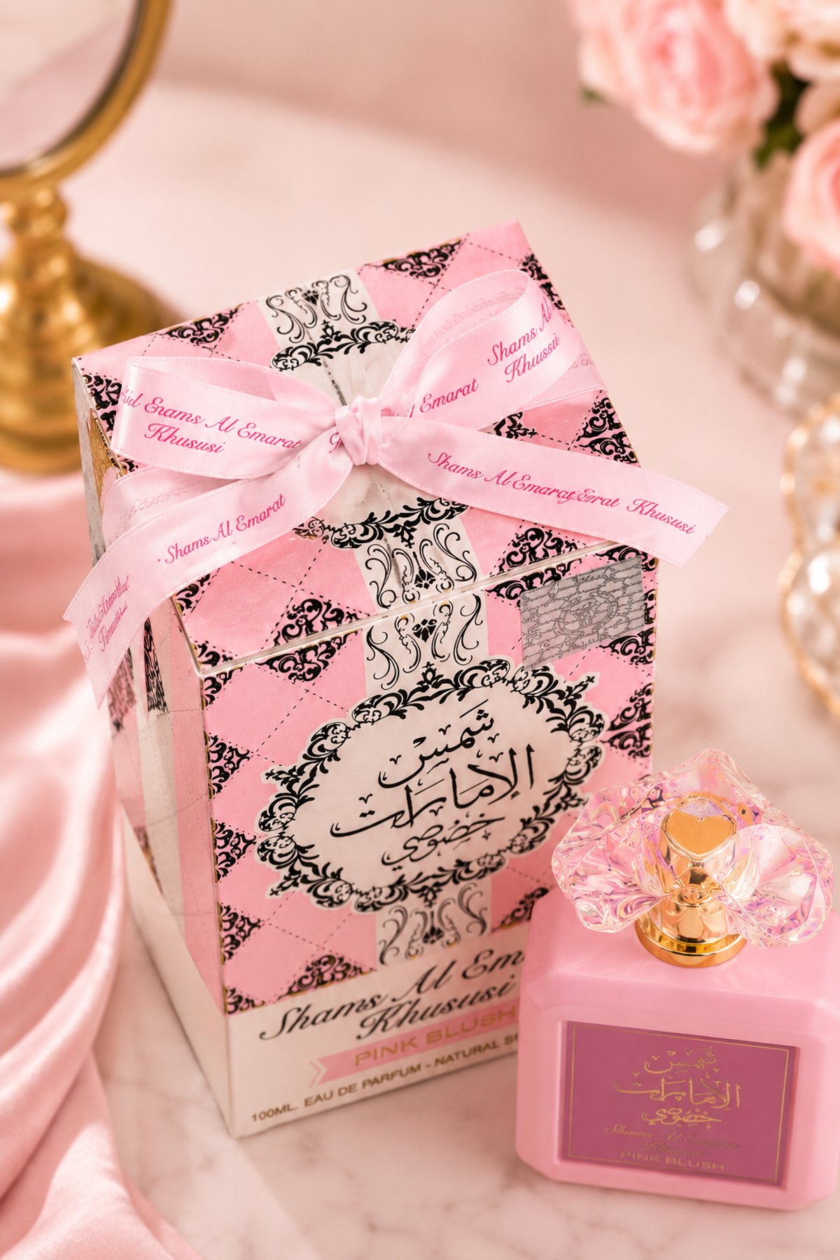 ARD AL ZAAFARAN SHAMS AL EMARAT KHUSUSI PINK BLUSH 100 ML - 2
