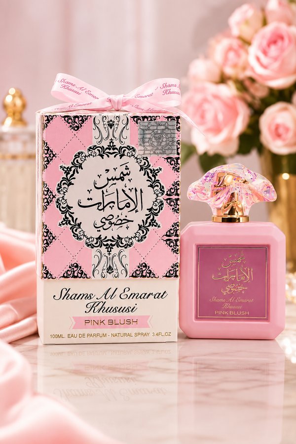 ARD AL ZAAFARAN SHAMS AL EMARAT KHUSUSI PINK BLUSH 100 ML