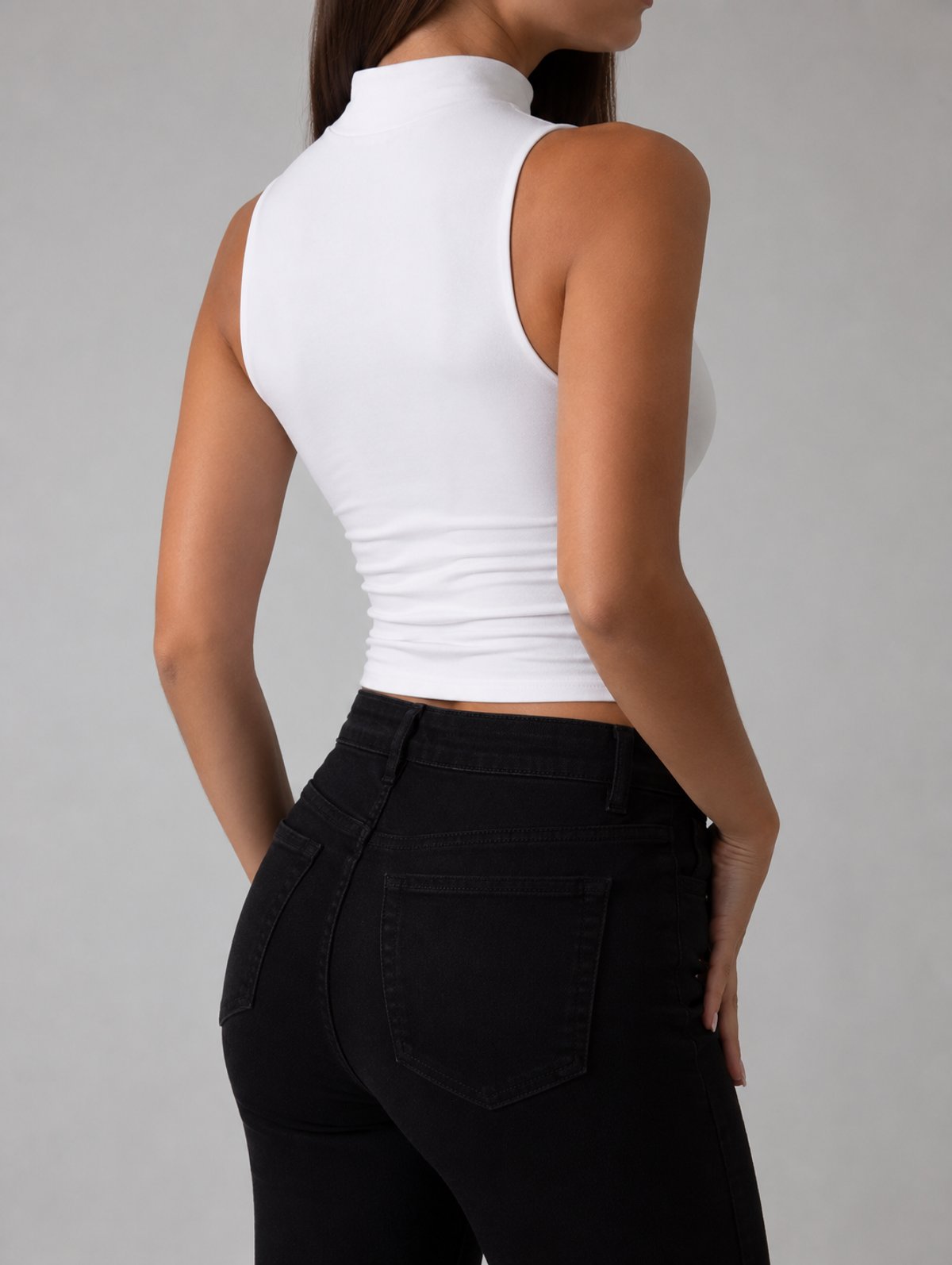 PROMO CROPS MUSCULOSA CUELLO ALTO  - 2
