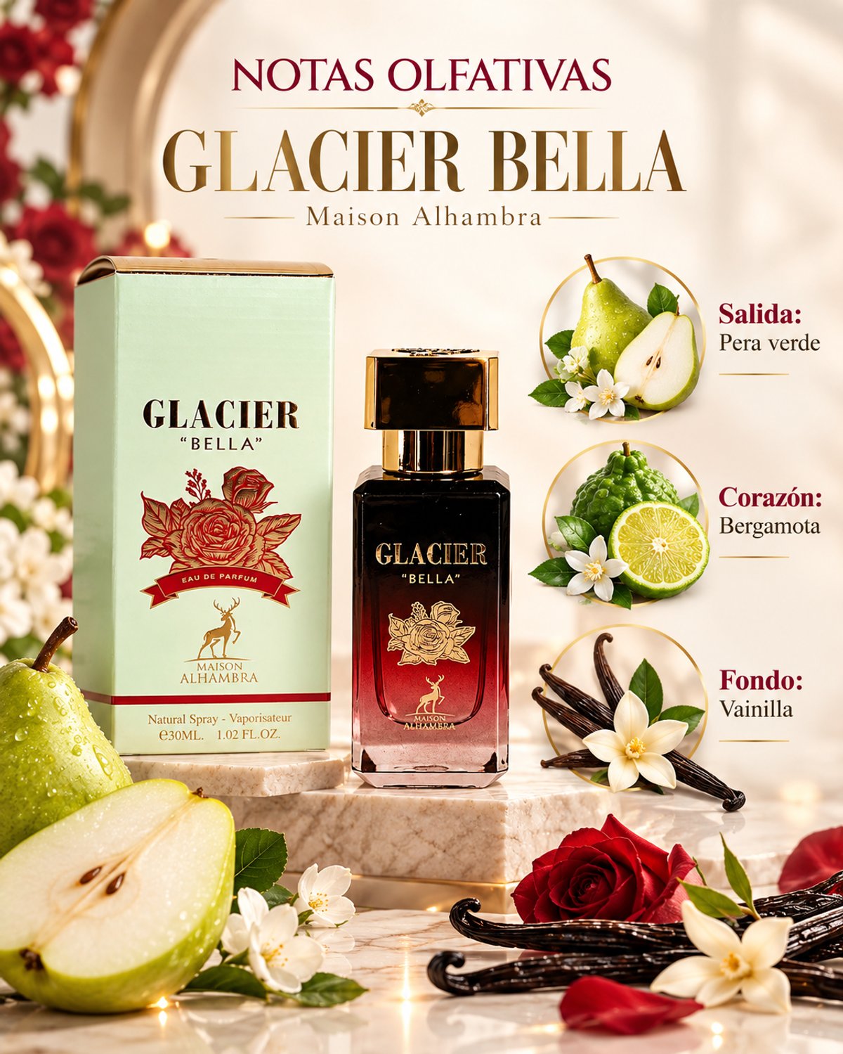 MAISON ALHAMBRA GLACIER BELLA 30 ML - 4
