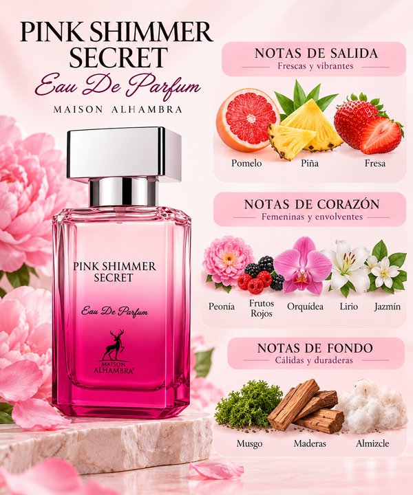 MAISON ALHAMBRA PINK SHIMMER 30 ML