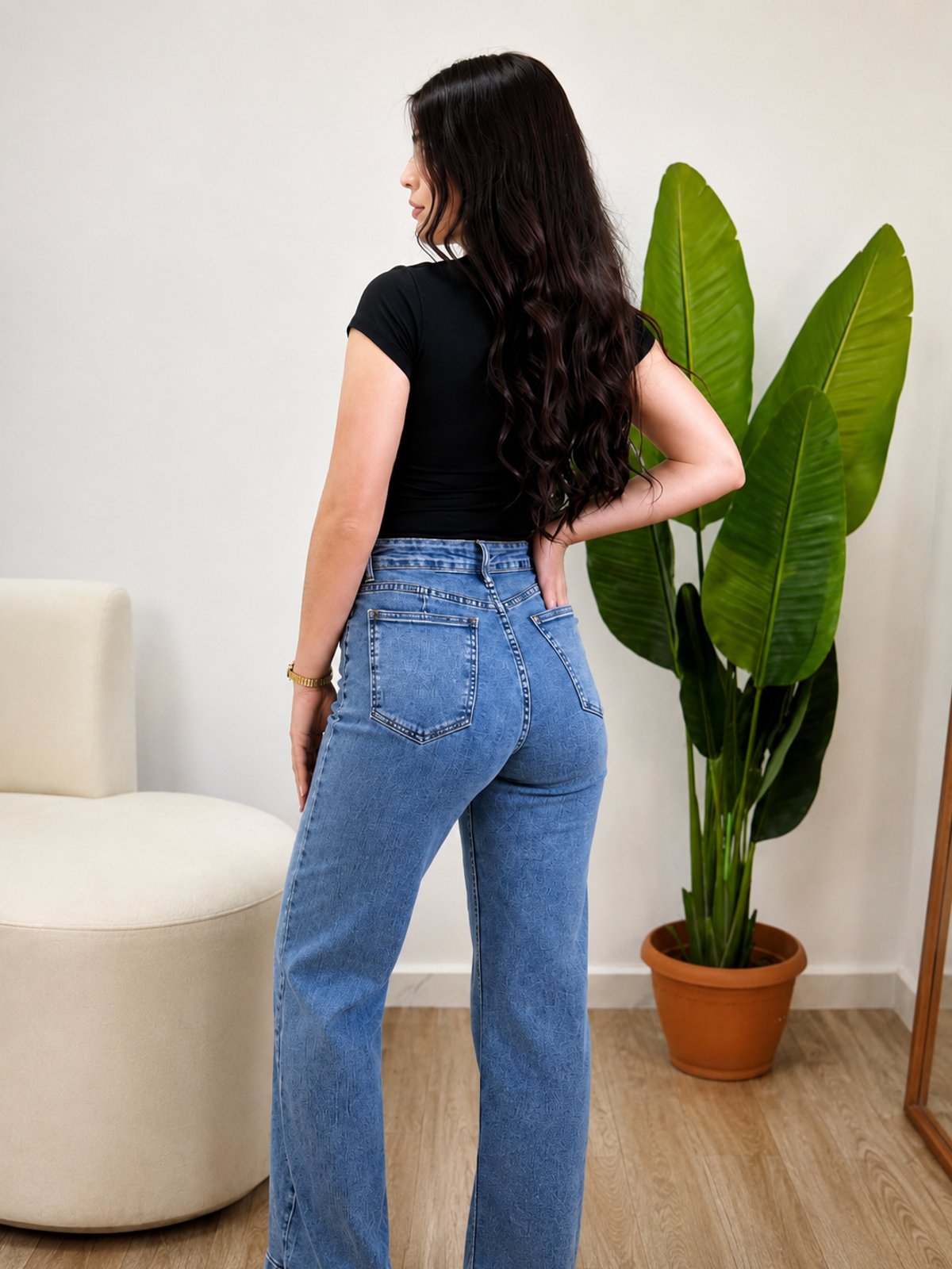 WIDE LEG ELASTIZADO  - 2
