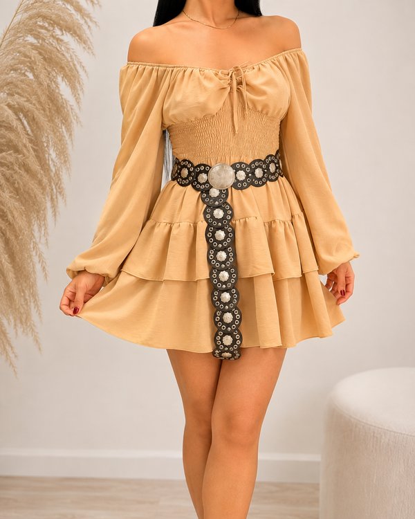 Vestido Petunia Mangas largas #04004981