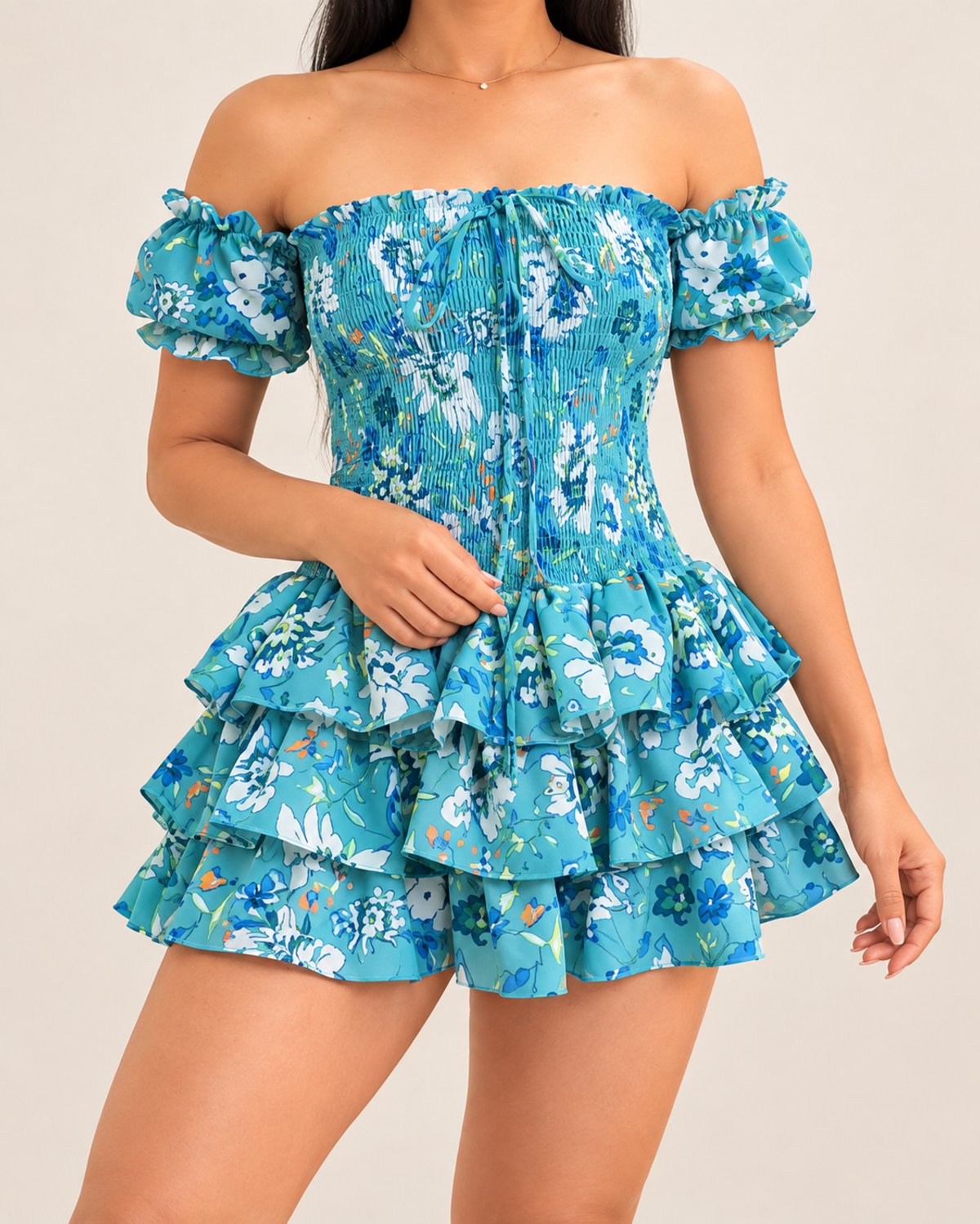 VESTIDO VENECIA ESTAMPADO  - 2