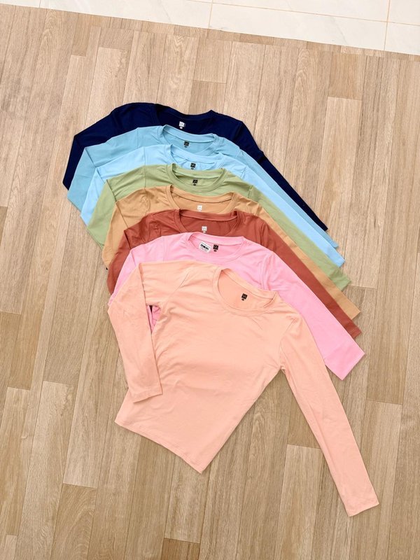 PROMO MANGAS LARGAS - Cuello Redondo Con Costura 