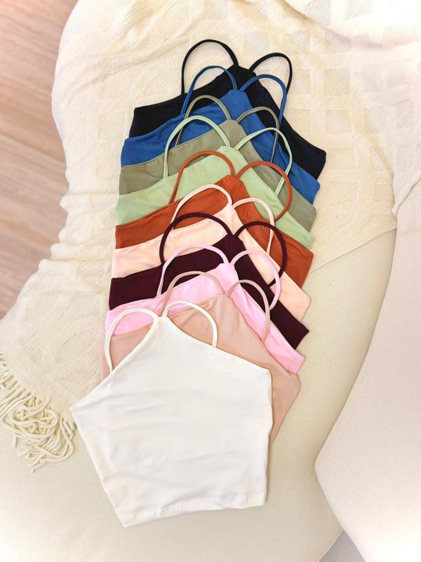 Promo Crop Escote Triángulo #6902