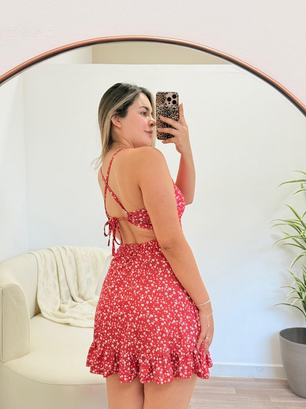 Vestido Espalda Cruzada