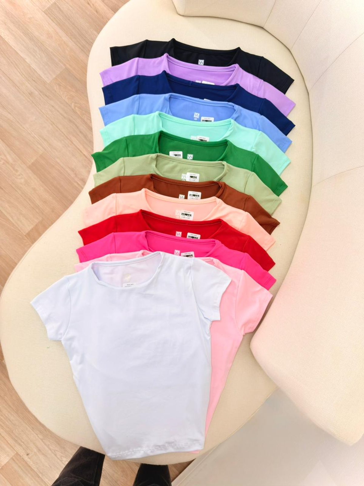 Promo Crops Escote redondo SIN COSTURA  #6906