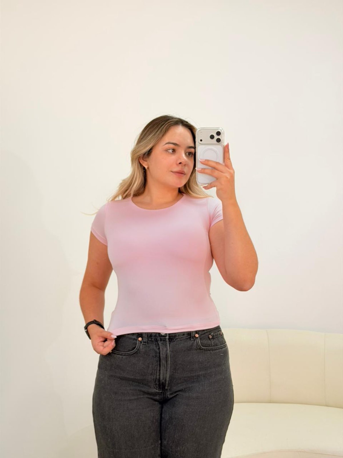 Promo Crops Escote redondo SIN COSTURA  #6906