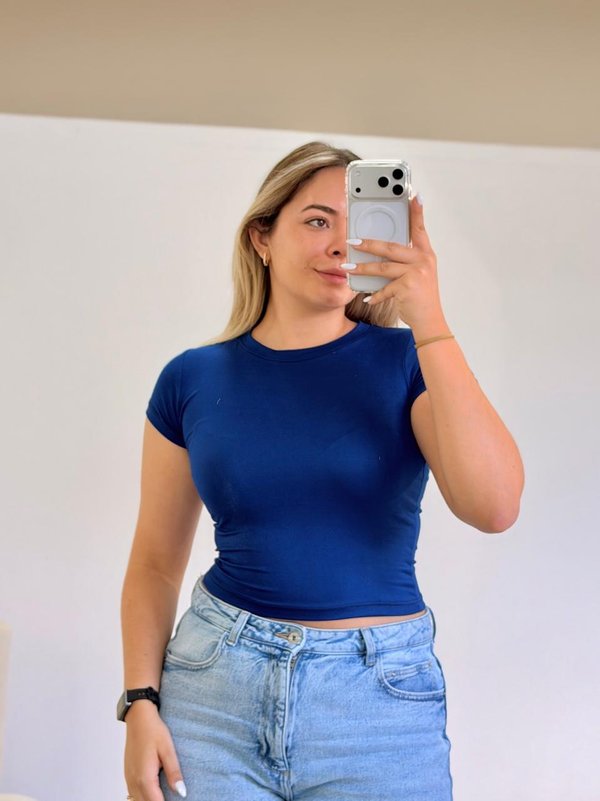 PROMO CROP 2x50MIL/1x35MIL CUELLO REDONDO APRETADO C/ COSTURA #6906