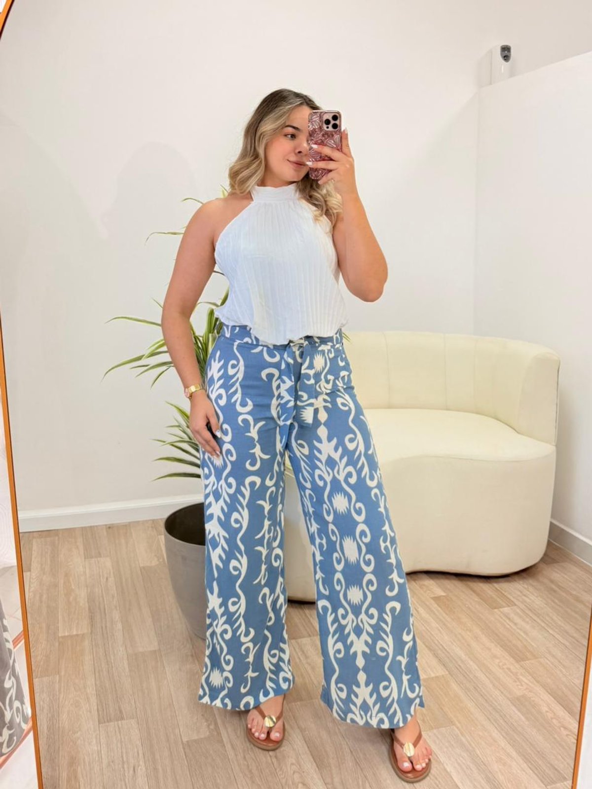 Palazo Estampa Geométrica 