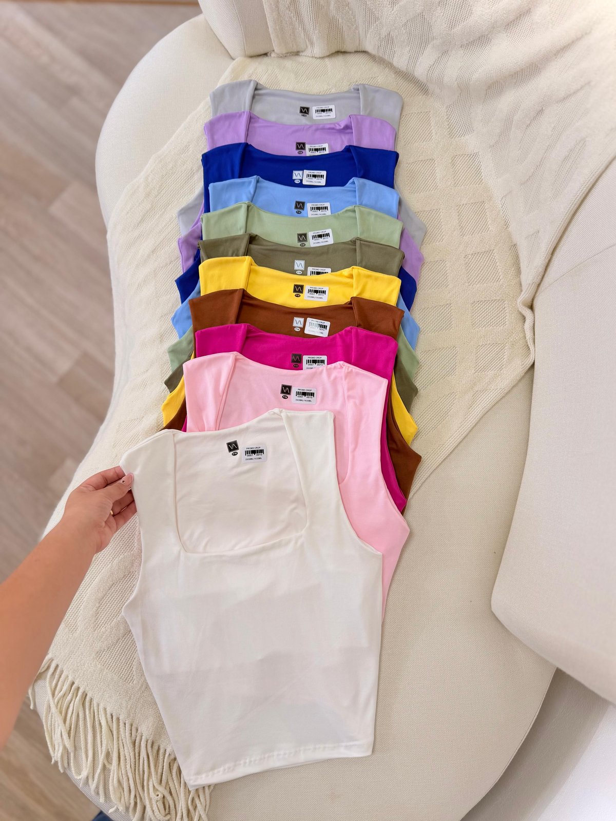 PROMO CROP 2x50MIL/1x35MIL CAMISILLA ESCOTE CUADRADO #7000