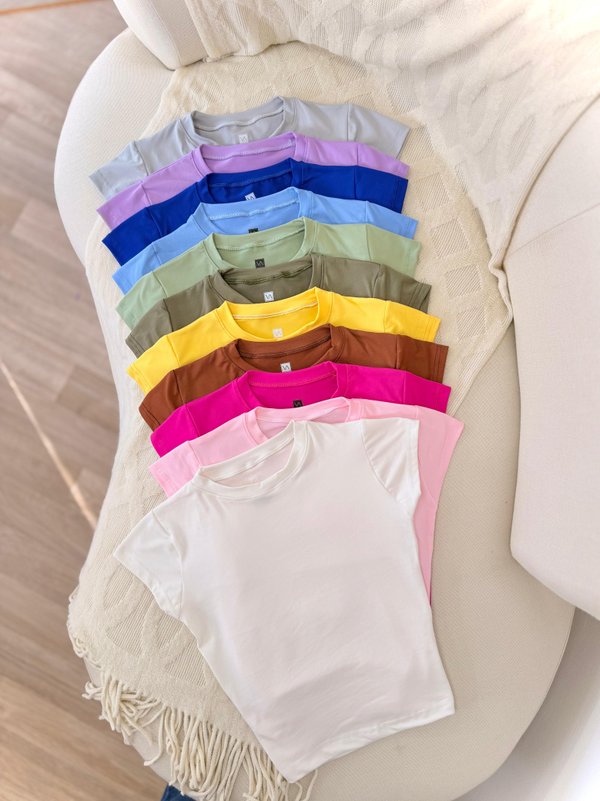 PROMO CROP 2x50MIL/1x35MIL CUELLO REDONDO APRETADO C/ COSTURA #6906