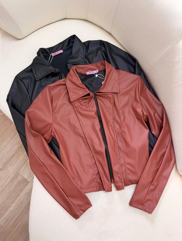Chaqueta Classic cuerina #04002857
