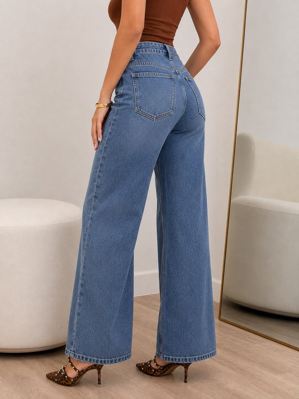 JEANS WIDE LEG ANA 