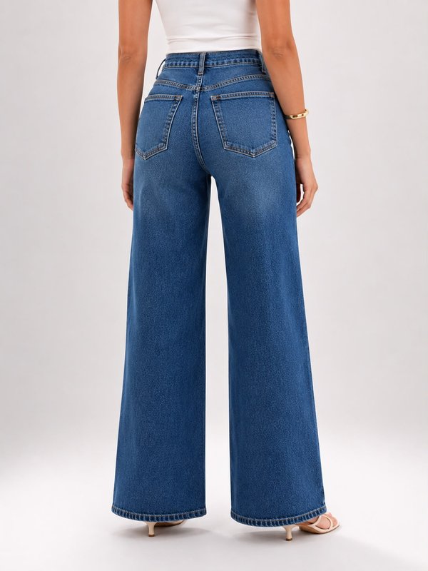 JEANS WIDE LEG ANA 
