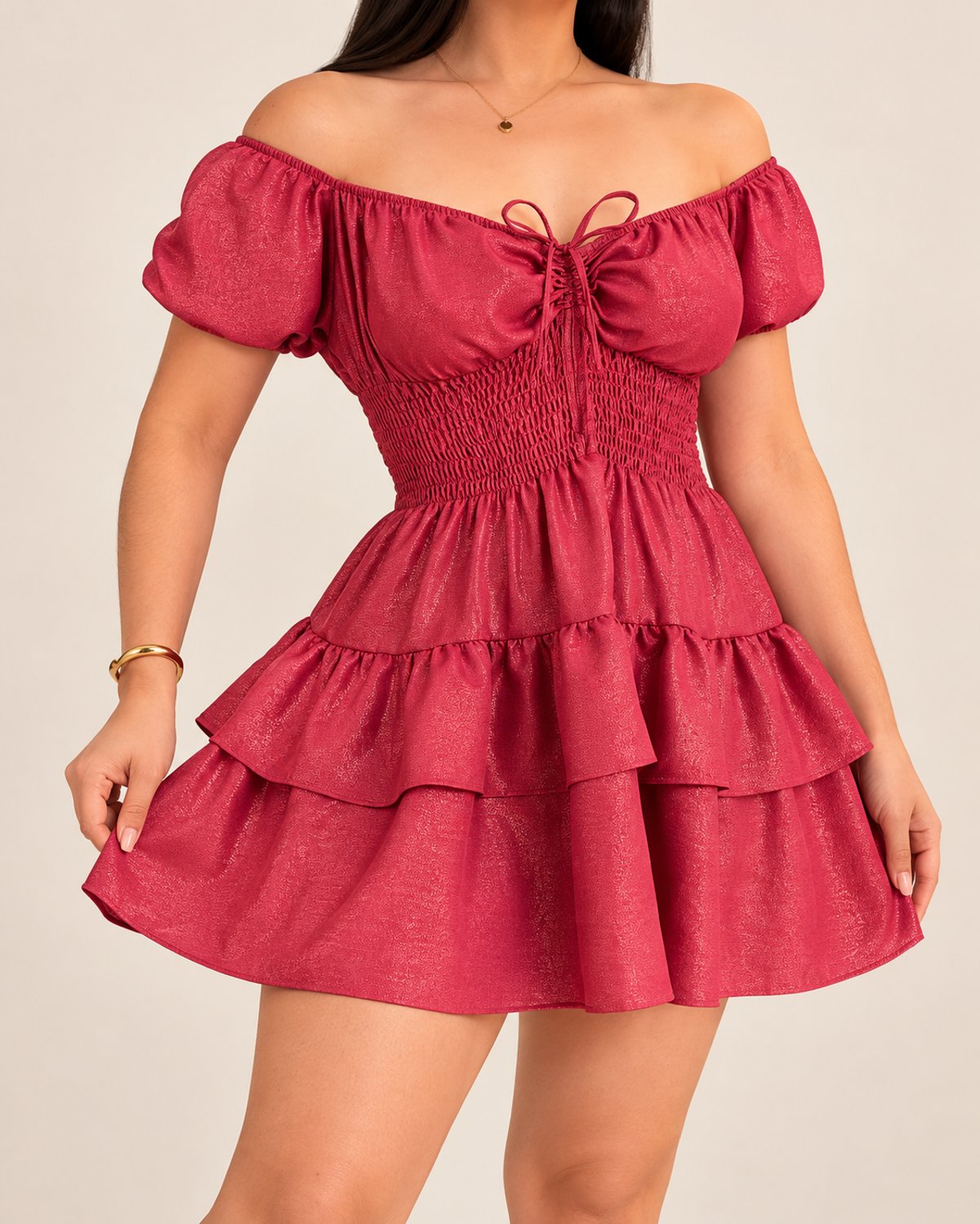 VESTIDO PETUNIA LISO  - 7