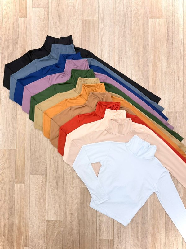 PROMO MANGAS LARGAS 2X90MIL- CUELLO ALTO #7006