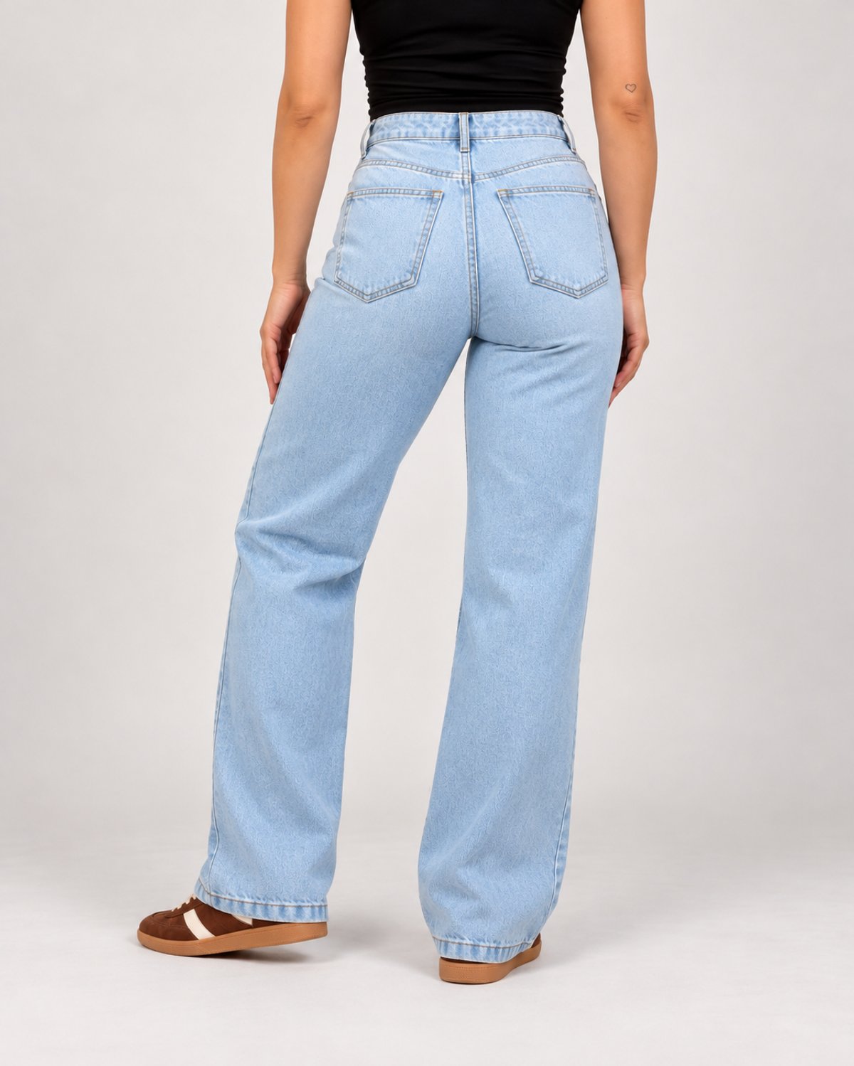JEANS WIDE LEG CASTELA  - 4