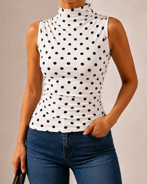 Blusa con motas