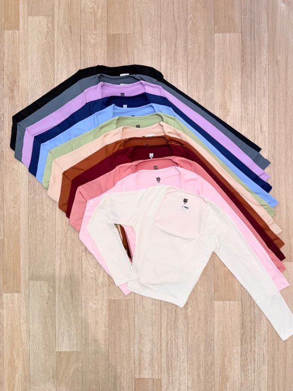 PROMO MANGAS LARGAS - Escote cuadrado 