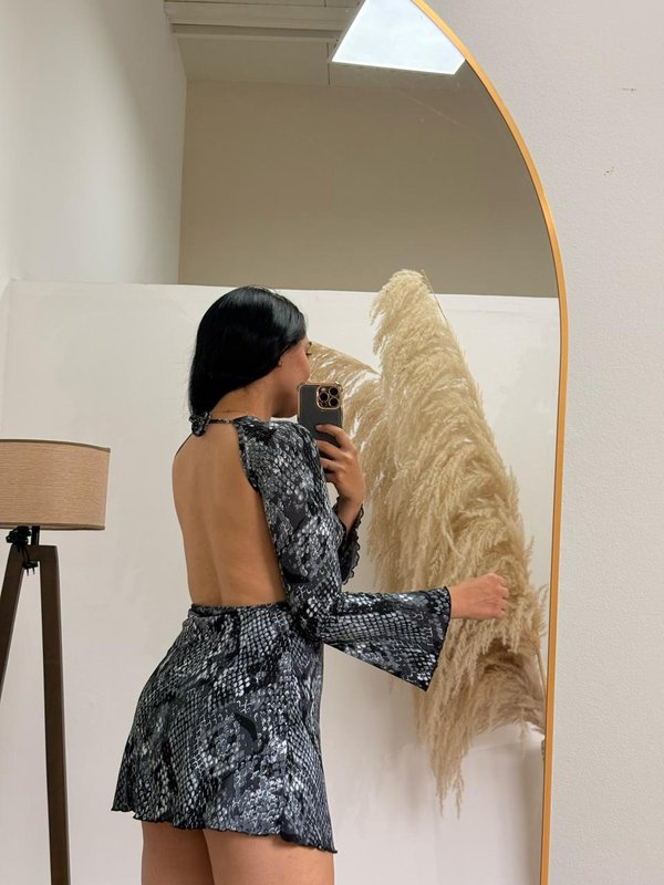 VESTIDO MORLEY MANGAS LARGAS 