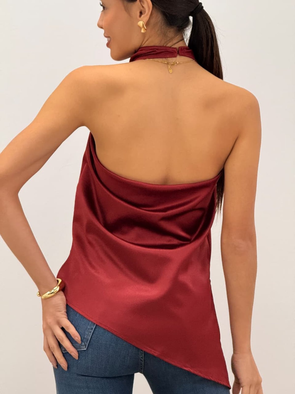 BLUSA CUELLO HALTER  - 6