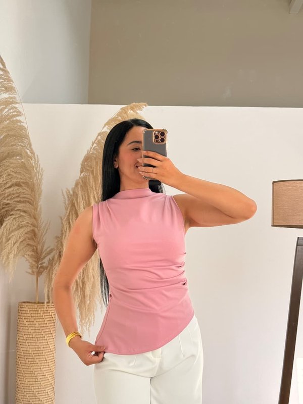 TOP SUPLEX CUELLO ALTO 