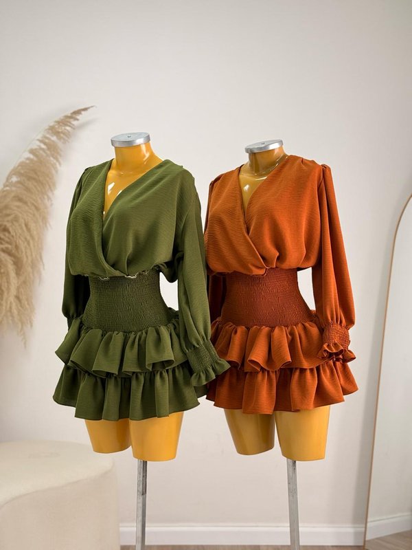 VESTIDO ENGOMADO VIANCA 