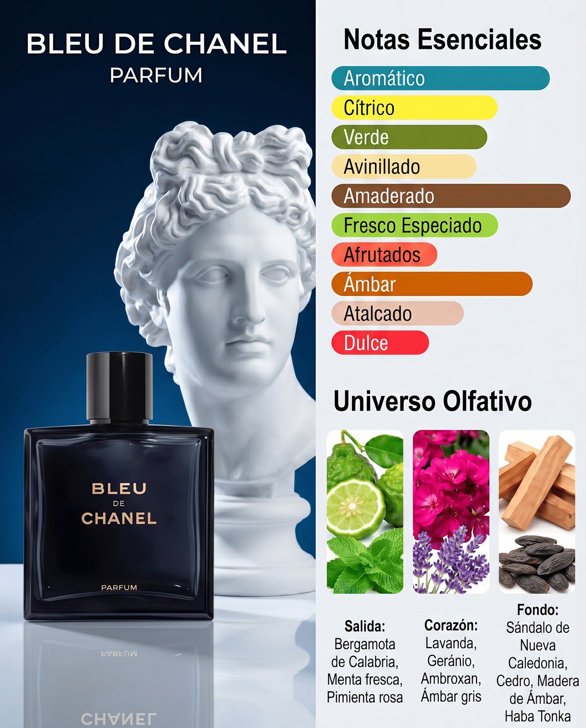 Bleu de Chanel POUR HOME 100 ml  - 2