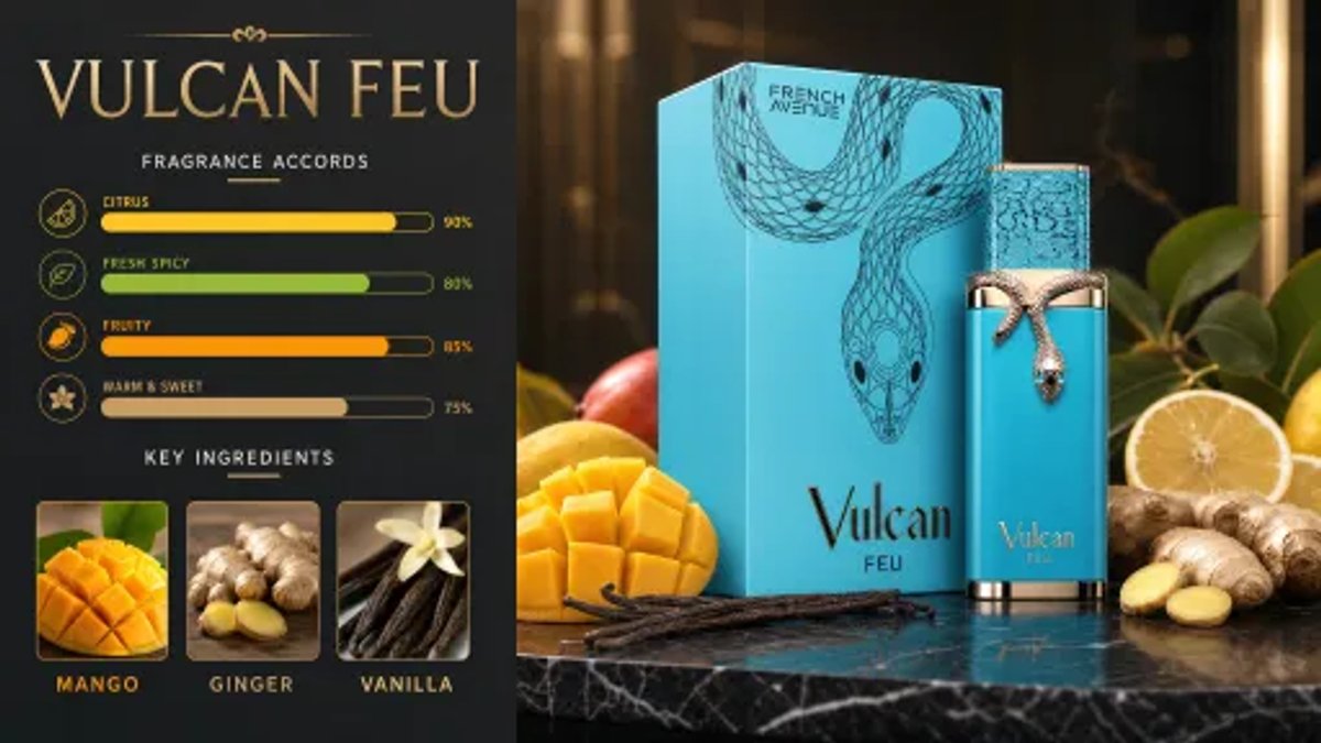 French Avenue Vulcan Feu EDP 100 ML  - 2