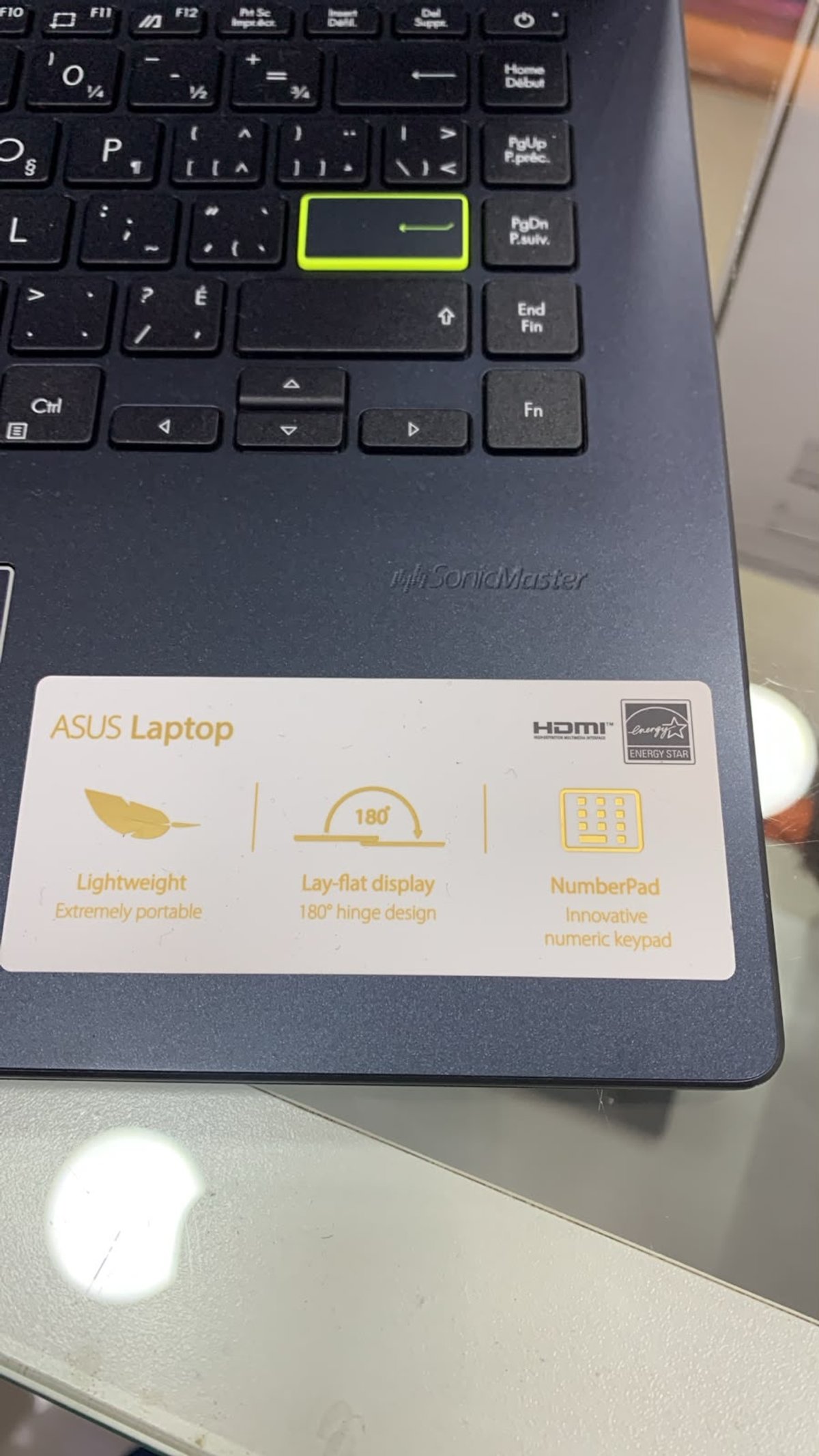 ASUS LAPTOP 128 GB 4 RAM